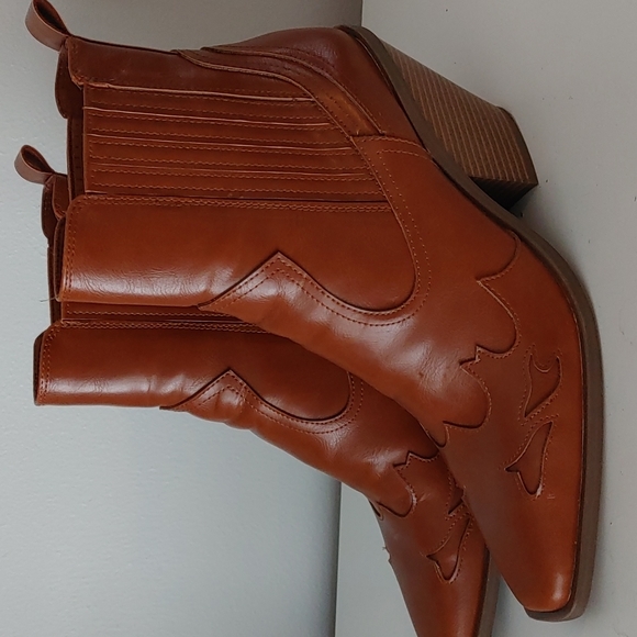 Womens 9.5 Scoop Western Booties - Picture 3 of 3